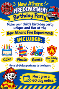 New Athens Fire Department Birthday Party