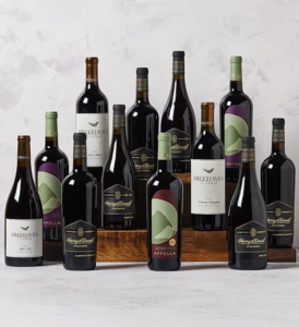 Case (12 Bottles) of Harry & David Red Wine