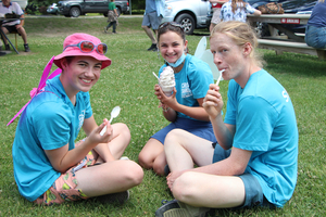 Ice Cream Party with the Camp Activities Director