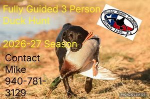 Muddy Water Outfitters Guided Duck Hunt