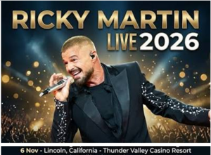 Ricky Martin Concert Tickets- Nov 6