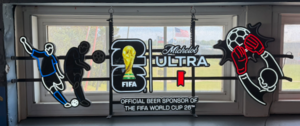 Michelob ULTRA World Cup 26 LED Players Sign