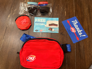 Dairy Queen Cake, Small Sundae, Mini Blizzard