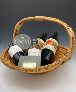Local Grocer Wine and Craft Drink Gift Basket