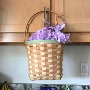 56 Longaberger Hanging Baskets w/handle - near new