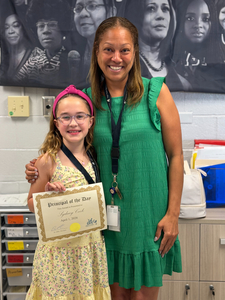 Principal for the Day with Dr. Miller