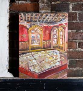 Painting by Charlotte Salley