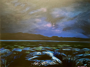 Space Bubbles Under Nevada's Stars