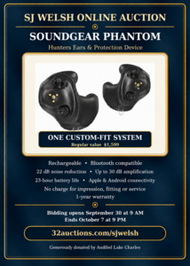 SOUNDGEAR PHANTOM Custom Hunters Ear & protection