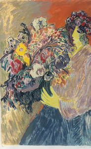 Lithograph by American Artist Barbara A. Wood