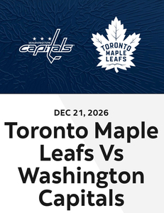 Maple Leafs Tickets vs Washington Capitols