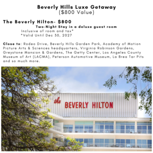 BEVERLY HILLS LUXE GETAWAY
