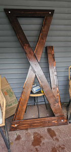 St. Andrew's Cross ft. in "Titus / Meat Loaf"