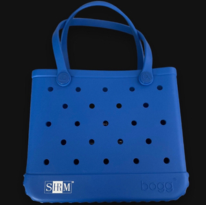BOGG Bag Baby in Mykonos Blue with SHRM logo