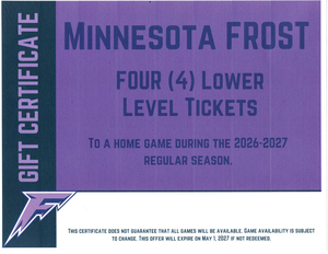 Minnesota Frost Tickets