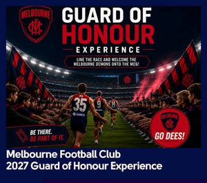 Melbourne Demons Guard of Honour Experience