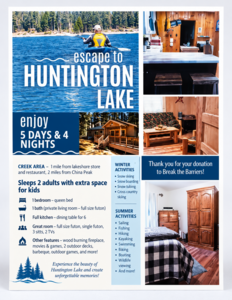 Huntington Lake Cabin Gateway