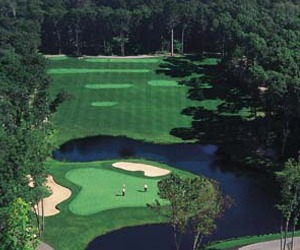 18 Holes of Golf with Carts for Four Players