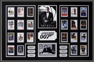 50 Years of James Bond Hand Signed by Daniel Craig