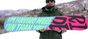 2014 Ride BUCKWILD Snowboard - 142cm