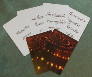 The Illuminated Path Labyrinth Cards