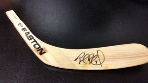 Rob Blake Autographed Stick Blade