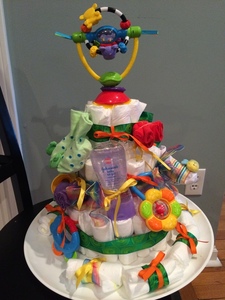 Hand-made Diaper Cake