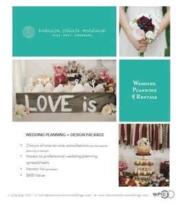 Shannon Valente Wedding Planning + Design Package