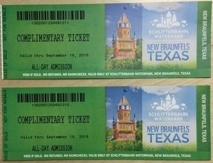 Schlitterbahn 2 Full Day Passes