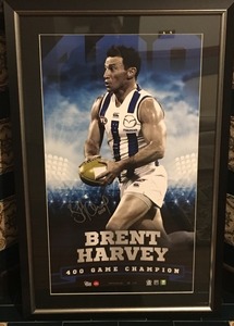 Brent Harvey 400 Game Photo Frame