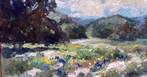 Hill Country Morning, Oil