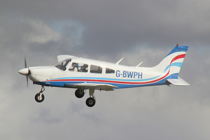 Flight over Hook Norton