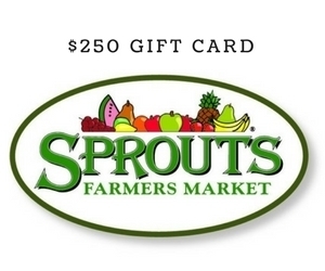 SPROUTS $250 GIFT CARD