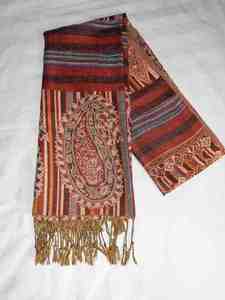 Orange scarf s300