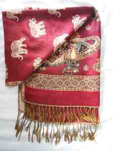 Maroon scarf s300