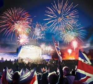 Two tickets to Blenheim Palace Battle Proms