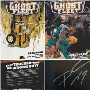 Ghost Fleet TPB vol. 1&2, autographed