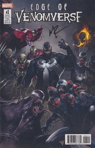 Edge of Venomverse, 1:50 teaser variant, signed