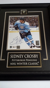 Sidney Crosby Signed and Framed Picture