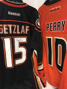 Anaheim Ducks Signed Jersey Package