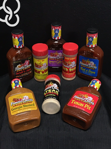 Famous Dave's Sauce and Seasoning Package