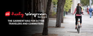 Henty Wingman - The Garment Bag for Commuters $219