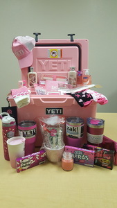 Pretty Pink Basket - Limited Ed. Pink Yeti Cooler