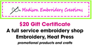 Madison embroidery creations auction promo s300