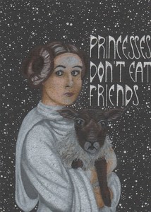 'Princesses don´t eat Friends' by Laura Belmar