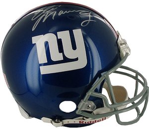 Eli Manning Signed Full Size Authentic Helmet