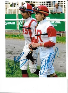 IRAD & JOSE ORTIZ AUTOGRAPHED 8 X 10