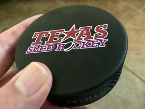 Texas Sled Hockey Puck