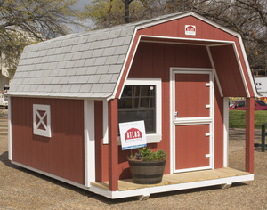 Country Barn Playhouse by Atlas Backyard Sheds