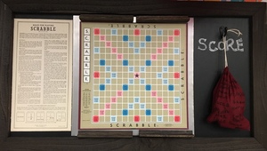 Wall Mounted Scrabble Board